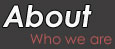 About. Who we are.