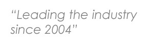 Leading the industry since 2004.